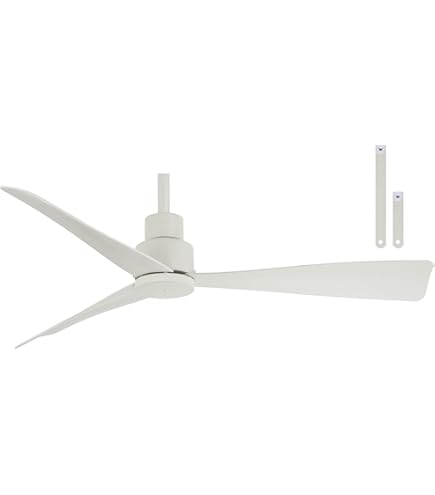 ミンミン Amazon.com: Minka-Aire F786-WHF, Simple 44